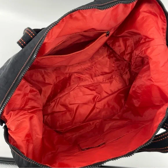 Harley-Davidson Black Nylon Travel Tote Duffle Bag Logo - Picture 9 of 10